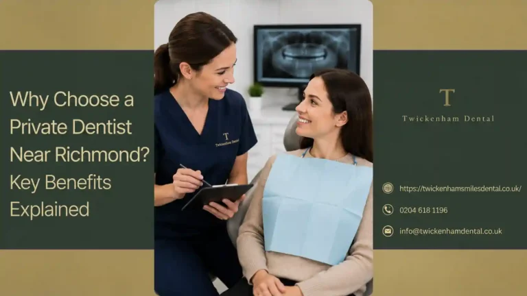 Why Choose a Private Dentist Near Richmond? Key Benefits Explained