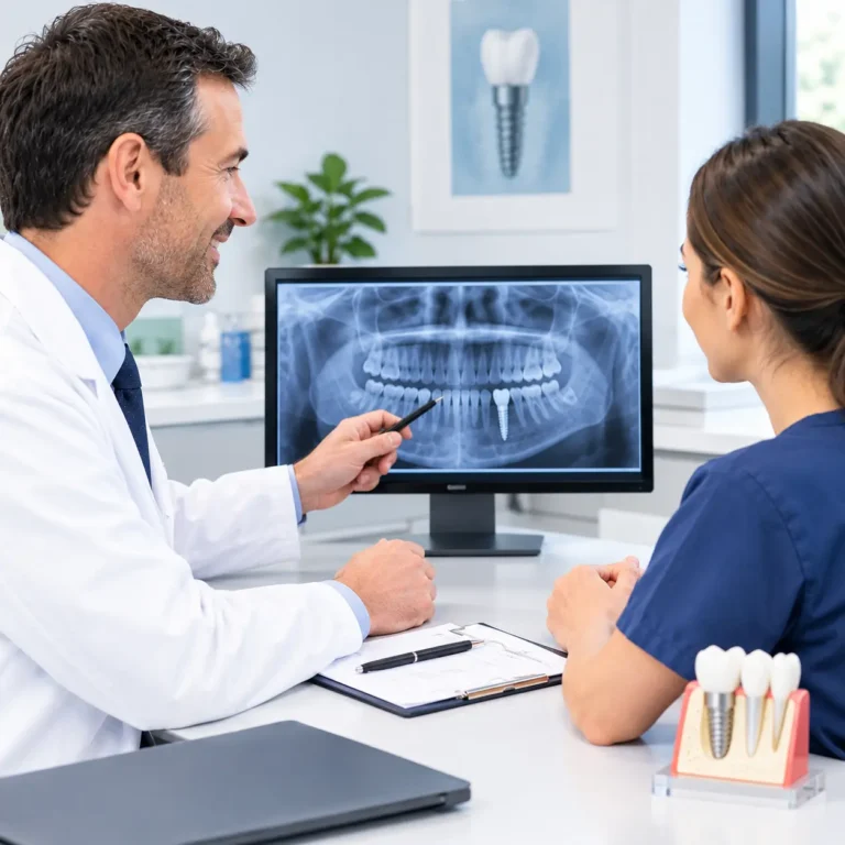 Dental implant referral at Twickenham Smiles for patients needing specialist implant treatment.