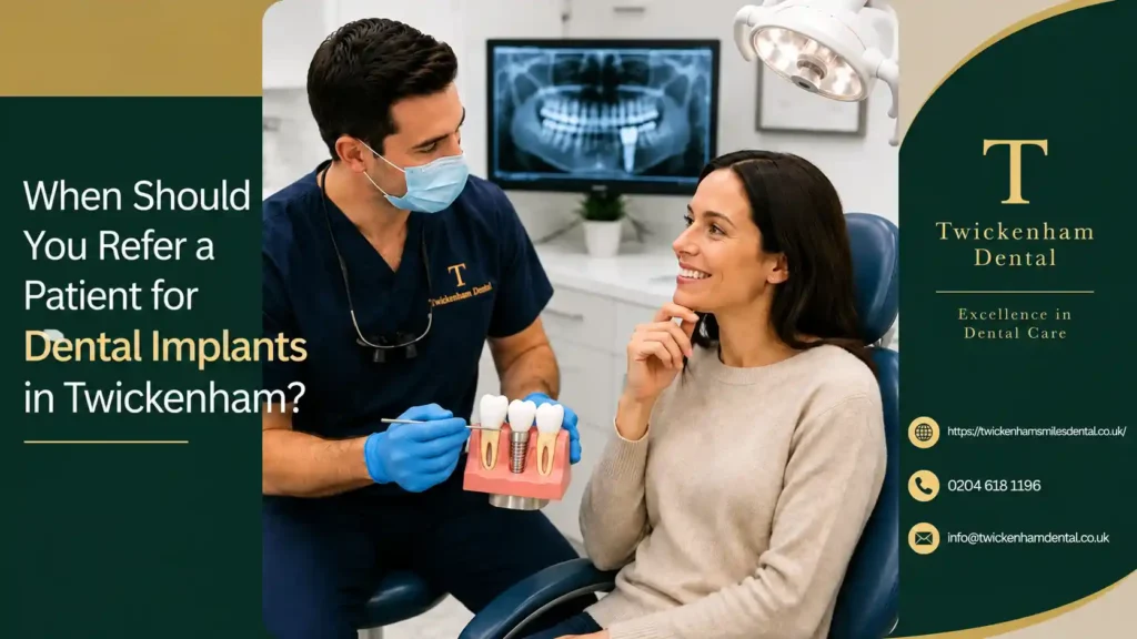 When Should You Refer a Patient for Dental Implants in Twickenham